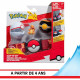 Ceinture - BANDAI - Pokémon Clip N' Go - 1 ceinture, 2 Poké Balls et 1 figurine Salameche 5 cm