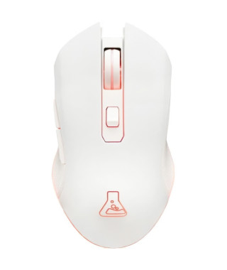 Souris Gamer Sans fil - THE G-LAB - KULT HELIUM - RGB - 6400 DPI - 6 Boutons - Blanc
