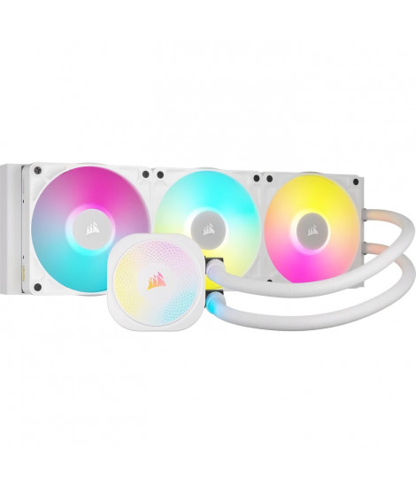 Watercooling - CORSAIR - iCUE LINK TITAN 360 RX - RGB - Blanc