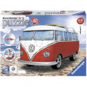 VOLKSWAGEN Puzzle 3D Combi T1  - Ravensburger - Véhicule 162 pieces - sans colle - Des 8 ans