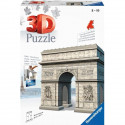 Puzzle 3D Arc de Triomphe - Ravensburger - Monument 216 pieces - sans colle - Des 8 ans