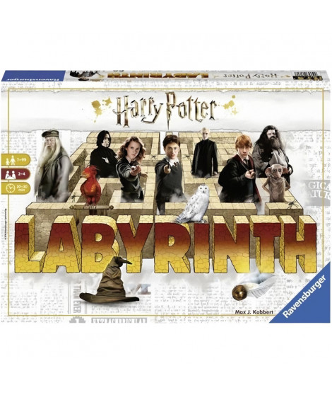 Jeu de société Harry Potter Labyrinthe - Ravensburger - Chasse au trésor dans un labyrinthe en mouvement - Des 7 ans