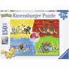 POKÉMON Puzzle 150 pieces XXL - Les différents types de Pokémon - Ravensburger - Puzzle Enfant 150 pieces - Des 7 ans