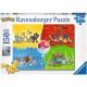 POKÉMON Puzzle 150 pieces XXL - Les différents types de Pokémon - Ravensburger - Puzzle Enfant 150 pieces - Des 7 ans