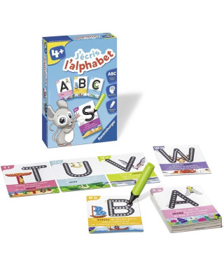 J'écris l'alphabet - Jeu éducatif - Préparation a l'écriture - Ravensburger - Des 4 ans