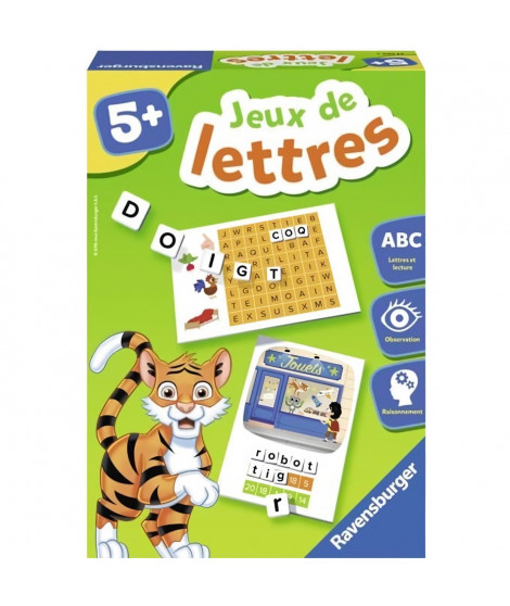 Jeux de lettres - Jeu éducatif - Initation a la lecture - Ravensburger - Des 5 ans