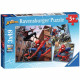 SPIDER-MAN Puzzles 3x49 pieces - Spider-man en action - Ravensburger - Lot de puzzles enfant - Des 5 ans