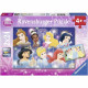 PRINCESSES DISNEY Puzzles 2x24 pieces - Les princesses réunies - Ravensburger - Lot de puzzles enfant - Des 4 ans