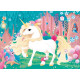 Puzzle 45 pieces - Jolie licorne - Nathan - Puzzle Enfant + Poster - Des 5 ans