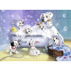 Puzzle 60 p - Tous au bain ! / Disney 101 Dalmatiens