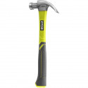 Marteau a griffe - RYOBI - Courbe en fibre de verre 450g
