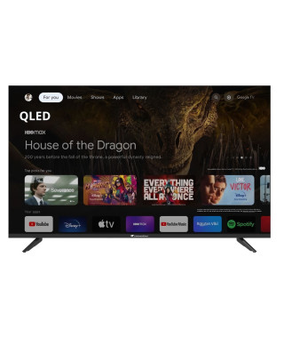 TV LED - CONTINENTAL EDISON - CELED43SGQLD24B6 - 43'' (109 cm) - QLED UHD 4K 3840x2160 - SMART GOOGLE - 4xHDMI - 2xUSB
