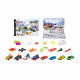 Calendrier de l'Avent Majorette - 24 surprises dont 8 véhicules die cast exclusifs - Des 3 ans