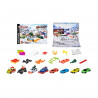 Calendrier de l'Avent Majorette - 24 surprises dont 8 véhicules die cast exclusifs - Des 3 ans