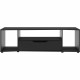 Meuble TV gamer - HACK - Noir - 163 x 45 x 48 cm - DIAGONE