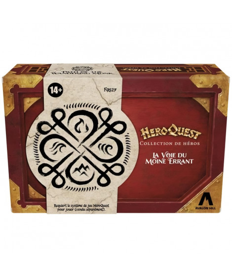 HeroQuest, Hero Collection : La voie du moine errant, requiert le systeme HeroQuest (vendu séparément)