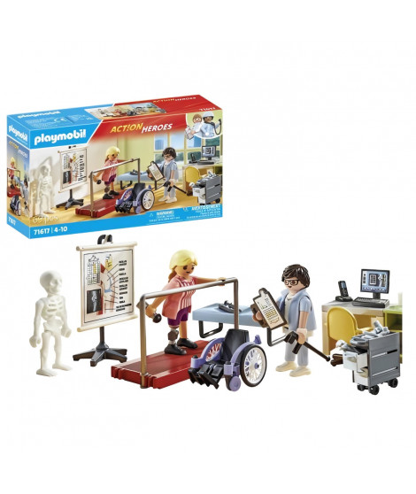 PLAYMOBIL - 71617 - Atelier de kinésithérapie