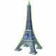 Ravensburger-Puzzle 3D Tour Eiffel phosphorescente 50 ans-Des 10 ans-216p numérotées a assembler sans colle-Accessoires inclu…