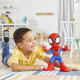 Spidey danse et rampe, peluche interactive avec musique et sons, jouets de super-héros a partir de 3 ans, Spidey et ses Amis …