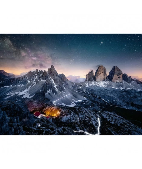 Ravensburger-Puzzle 1000p-Les Tre Cime di lavaredo, Dolomites (Highlights)-des 14 ans-Puzzle de qualité supérieure-12000256