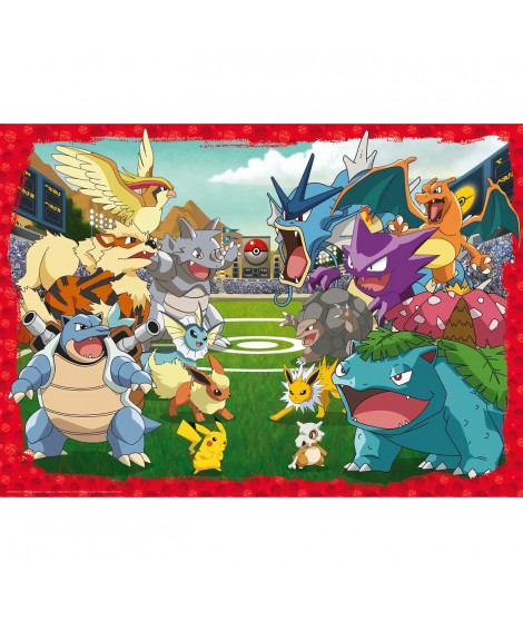 Ravensburger-Puzzle 1000 pieces-L'affrontement des Pokémon-Adultes & enfants dés 14 ans-Puzzle de qualité supérieure-12000628
