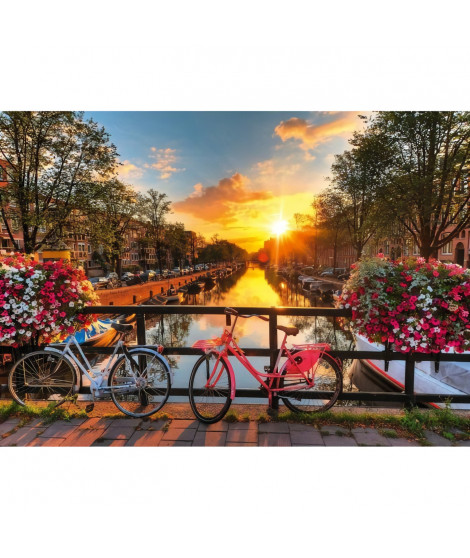 Ravensburger - Puzzle 1000 pieces - Vélos a Amsterdam - Adultes & enfants des 14 ans - Puzzle de qualité supérieure - 12000662