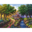 Ravensburger-Puzzle 1500p-Cottage au bord de la riviere-Adultes & enfants des 14 ans-Puzzle de qualité supérieure 80x60cm-120…