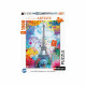 Nathan-Puzzle 1500 pieces-Tour Eiffel multicolore/Lars Stewart-Adultes et enfants des 14 ans-Puzzle de qualité supérieure-120…
