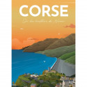 Nathan-Puzzle 500 pieces-Affiche de la Corse/Louis l'Affiche-Adultes et enfants des 10 ans-Puzzle de qualité supérieure-12000985