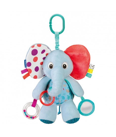 Ravensburger -PLAY + - Ma peluche d'activités éléphant - Des la naissance - version française - 34005