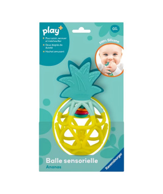 Ravensburger -PLAY + - Balle sensorielle ananas - Des 6 mois - version française - 34013
