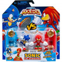 Duo de Figurines Sonic vs Knuckles - MOOSE TOYS - AKEDO - Pack de combat rapide, 2 figurines et contrôleurs inclus