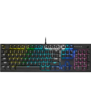 CORSAIR Clavier gamer mécanique K60 RGB PRO  - AZERTY (CH-910D019-FR)