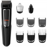 Tondeuse Multigroom 9-en-1 PHILIPS MG3740/15 Series 3000 - 60 min autonomie - Access. rinçables