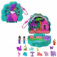 Polly Pocket-Le Jardin du Paon-Coffret 2 mini-figurines et animaux HWN97