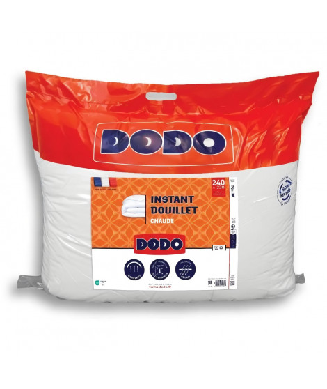 DODO - Couette - Instant douillet - 220 x 240 cm - 300g/m² - Blanc