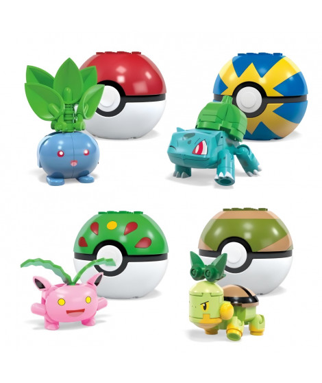 MEGA Pokémon-Dresseur de Pokémon type Plante-coffret de construction HWR77