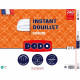 DODO - Couette - Instant douillet - 220 x 240 cm - 300g/m² - Blanc