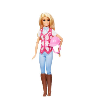 Barbie  Barbie Mysteries : The Great Horse Chase, Poupée Malibu HXJ38
