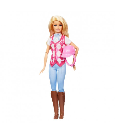 Barbie  Barbie Mysteries : The Great Horse Chase, Poupée Malibu HXJ38