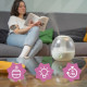 Badabulle Humidificateur d'Air Bubble - Assure Bon Taux d'Humidité - Veilleuse Intégrée - Buse 360° - Jusqu'a 16h d'Autonomie…