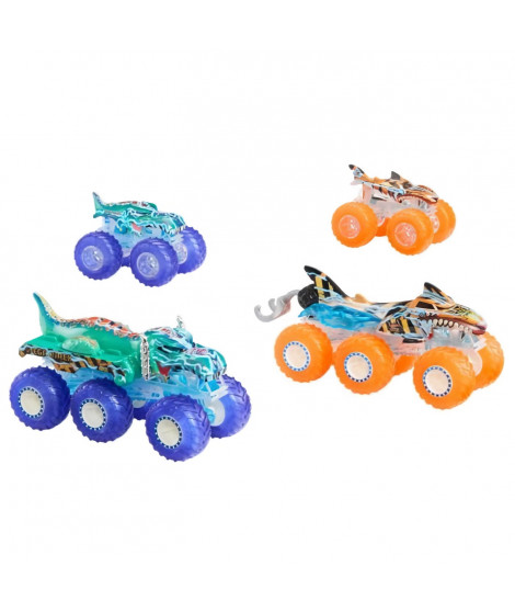 Hot Wheels-Gros Camion Monster Trucks Power Smashers-Coffret HYJ29