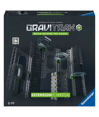 Ravensburger-GraviTrax PRO Set d'extension Vertical-33 pieces-Circuit de billes-Parcours de billes a construire-Des 8 ans-22427