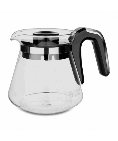 RUSSELL HOBBS 24210-56 Cafetiere Filtre 625ml Compact Home, Café Rapide en 7mn, Cuillere Dosette, Maintien au Chaud - Inox Br…