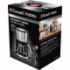 RUSSELL HOBBS 24210-56 Cafetiere Filtre 625ml Compact Home, Café Rapide en 7mn, Cuillere Dosette, Maintien au Chaud - Inox Br…