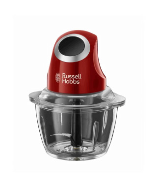 RUSSELL HOBBS 24660-56 Hachoir Electrique Desire Bol Préparation 1L, Lames Acier Inoxydable Amovibles, Ultra Résistant, Compa…
