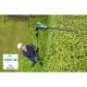 Taille-Haies sans fil télescopique Bosch - UniversalHedgePole 18 (1 Batterie 18 V 2,5 Ah, Chargeur, Longueur de lame 43 cm)