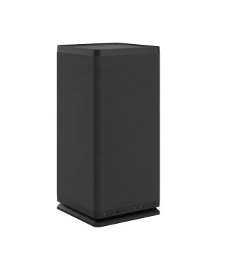 Boîtier PC - FRACTAL DESIGN - Mood Black - m-ITX - 1 ventilateur 180mm, USB3.1 Type C