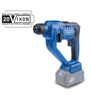 Perforateur - SCHEPPACH - 20V IXES - 1,3 J - mandrin SDS plus + accessoires et malette - sans batterie ni chargeur - C-RHD130-X