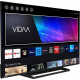 TOSHIBA 50QV3363DG - TV QLED 50'' (126 cm) - 4K UHD 3840x2160 - HDR - Smart TV - 3xHDMI - WiFi